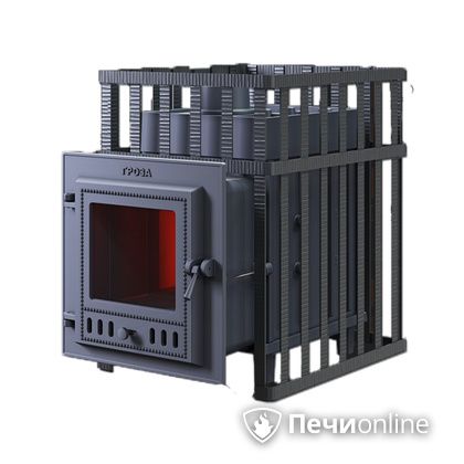 Печь для бани Гефест Чугунная Гроза 18МС в Анапе